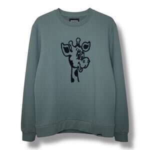 Bonobos Men's Geoffrey Crewneck Sweatshirt - Goblin Blue - Medium